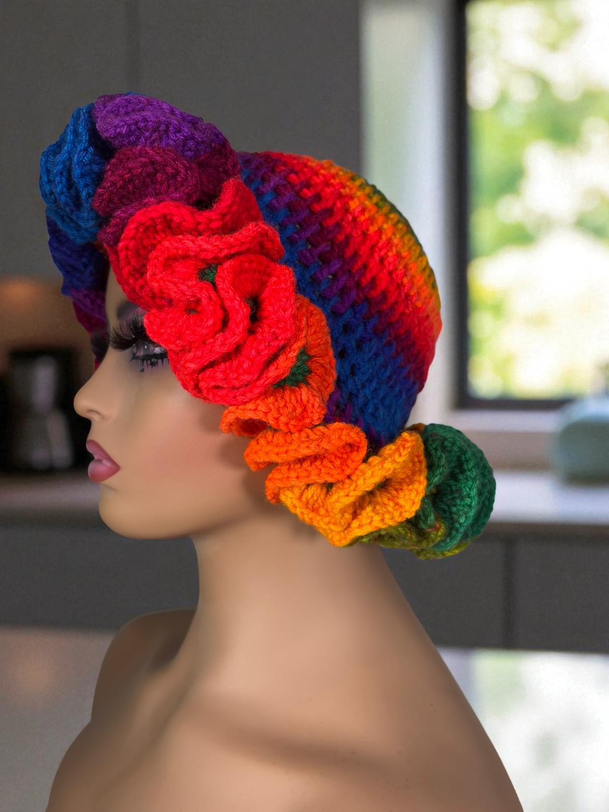 Ruffle hat